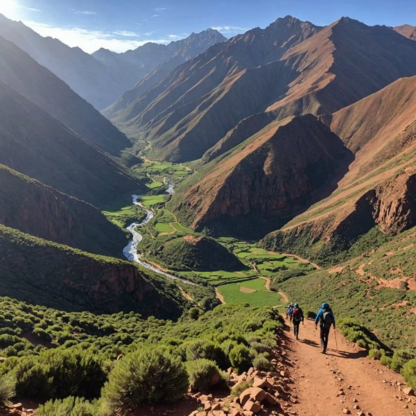 Quels sont les meilleurs itinéraires pour une randonnée dans les montagnes de l'Atlas, Maroc : conseils et équipements ?
