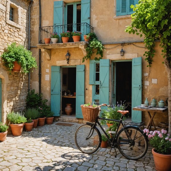 Quels sont les critères pour choisir une location de vacances en Provence avec des ateliers de poterie et des balades à vélo?